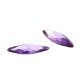 Zirk. amethyst navette zweis. Rautenschliff