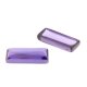 Zirk. amethyst baguette cabochon 8,5 x 3,5 mm