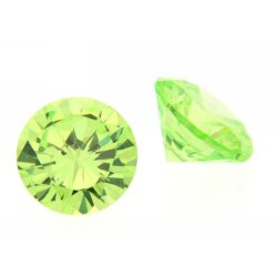 Zirkonia peridot Brillantschliff