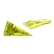 Zirkonia peridot dreieck 4 x 4 mm
