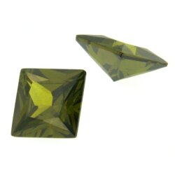 Zirkonia olive carre princess cut