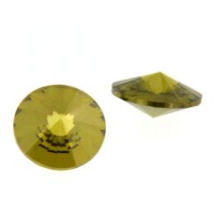 Zirkonia olive rivoli cut 16 Fac. Ø 10,0 mm