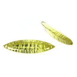 Zirkonia olive navette tausend glück 37 x 10 mm