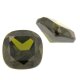 Zirkonia olive achteck 12 x 12 mm