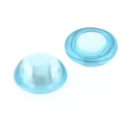Zirkonia blau topas cabochon Ø 13,0 mm