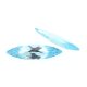 Zirk. blau topas navette briolette 27 x 7,5 mm