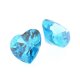 Zirk. blau topas herz 4 x 4 mm