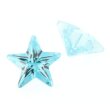 Zirk. blau topas stern 4 x 4 mm