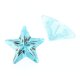 Zirk. blau topas stern 6 x 6 mm