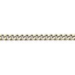 Panzerkette flach 1,2 x 4,2 mm Silber