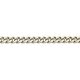 Panzerkette flach 1,2 x 4,2 mm Silber