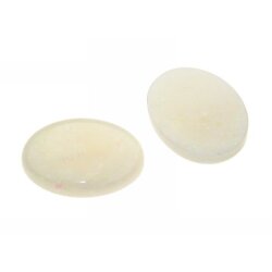 Milchopal echt oval 16 x 12 mm