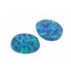 Synth. Opal dunkelblau oval 7 x 5 mm