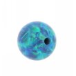 Synth. Opal dunkelblau kugel agb. Ø 4,0 mm