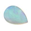 Opal echt blau/grün birnform