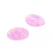 Imitierter Opal pink oval 4 x 3 mm