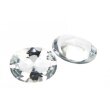 Bergkristall oval 10 x 6 mm