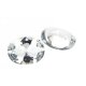 Bergkristall oval 10 x 6 mm