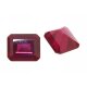 Synth. Rubin achteck step cut 6 x 6 mm