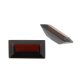 Granat baguette step cut 5 x 2,5 mm