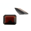 Granat achteck step cut