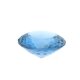 Synth. Aquamarin classic cut Ø 17,0 mm