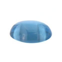 Synth. Aquamarin oval cabochon 5 x 3 mm