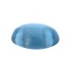 Synth. Aquamarin oval cabochon 5 x 3 mm