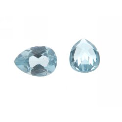 Synth. Aquamarin tropfen 5 x 4 mm