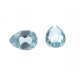 Synth. Aquamarin tropfen 10 x 7 mm
