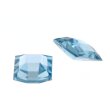 Synth. Aquamarin carre checkerboard cut
