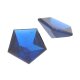 Synth. Blau Spinell fünfeck fac. 5,5 x 5,5 mm