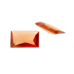 Synth. Padp. Saphir bag. buff top 8 x 6 mm