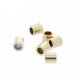 Quetschröhrchen Ø 2,3 + 1,5 mm Silber