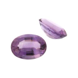 Amethyst oval Sonderschliff 12 x 8 mm