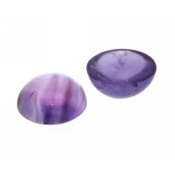 Amethyst cabochon Ø 3,8 mm