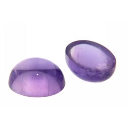 Amethyst oval cabochon