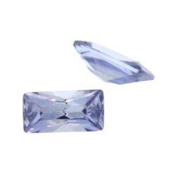 Zirk. tansanit baguette princess cut 5 x 2,5 mm