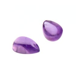 Amethyst tropfen cabochon