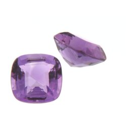 Amethyst carre antik Sonderschliff 10 x 10 mm