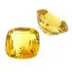 Citrin carre antik Sonderschliff 8,5 x 8,5 mm