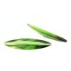 Zirkonia smaragd navette 10 x 4 mm