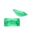 Zirk. smaragd bag. princess cut 12 x 8 mm