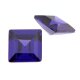 Zirk. violett carre step cut 4 x 4 mm