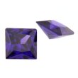 Zirk. violett carre princess cut 4 x 4 mm