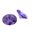 Zirkonia violett oval 6 x 4 mm