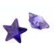Zirkonia violett stern 4 x 4 mm
