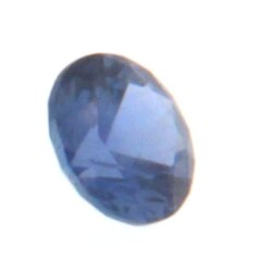 Saphir blau rund MS-Cut dunkel