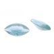 Blau Topas Sky navette 6 x 3 mm