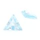 Blau Topas Sky dreieck 7 x 7 mm